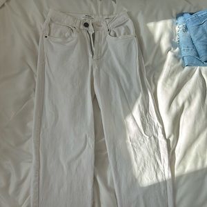 White jeans